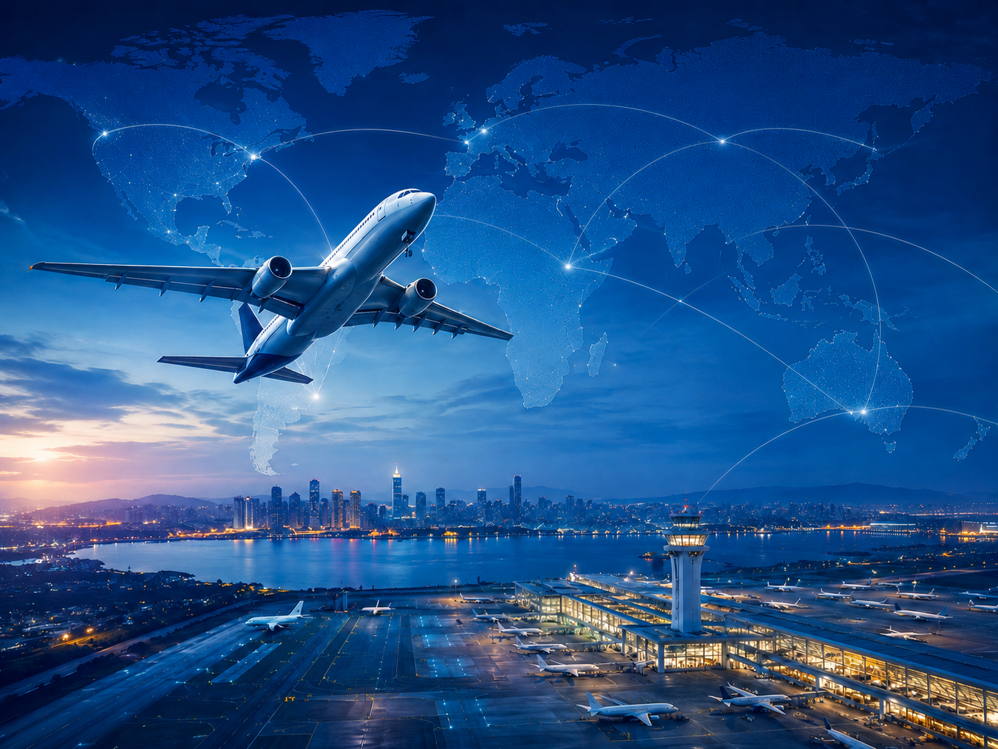 航空运输研究方向示意图